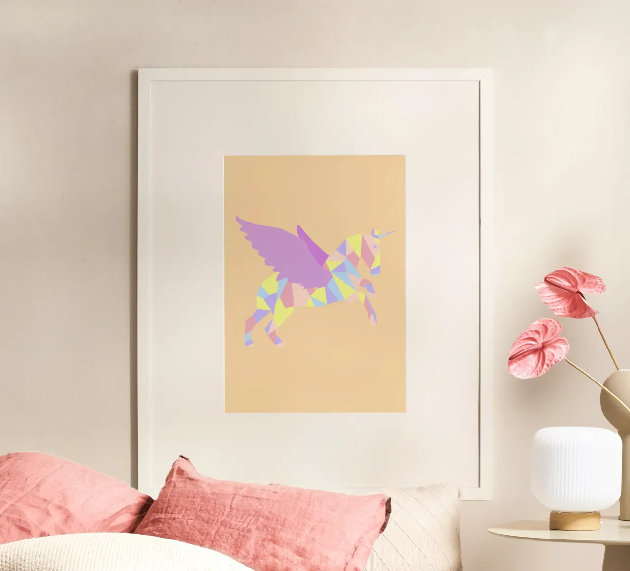Unicorn. (mehrere Varianten verfügbar) poster da FRICKE DESIGN