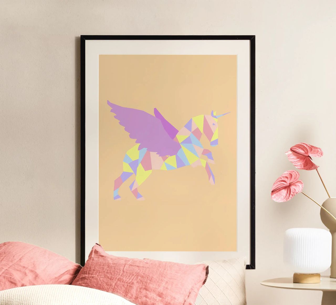 Unicorn. (mehrere Varianten verfügbar) poster da FRICKE DESIGN
