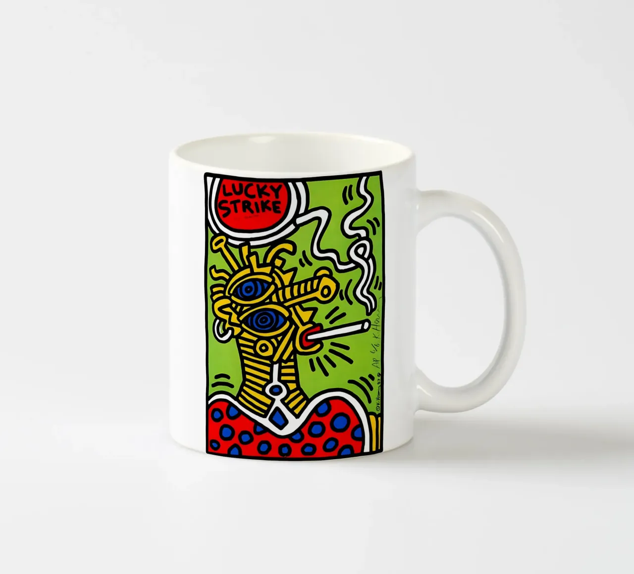 Lucky Strike di Keith Haring tazza in ceramica da tokovictory