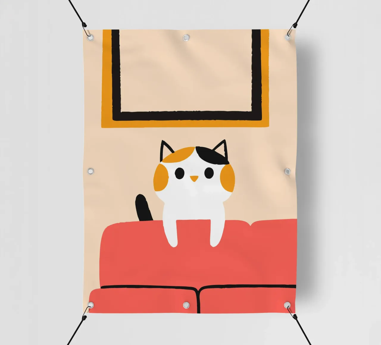 Gatti a Sopa telo in pvc da TRENDY POSTER SHOP