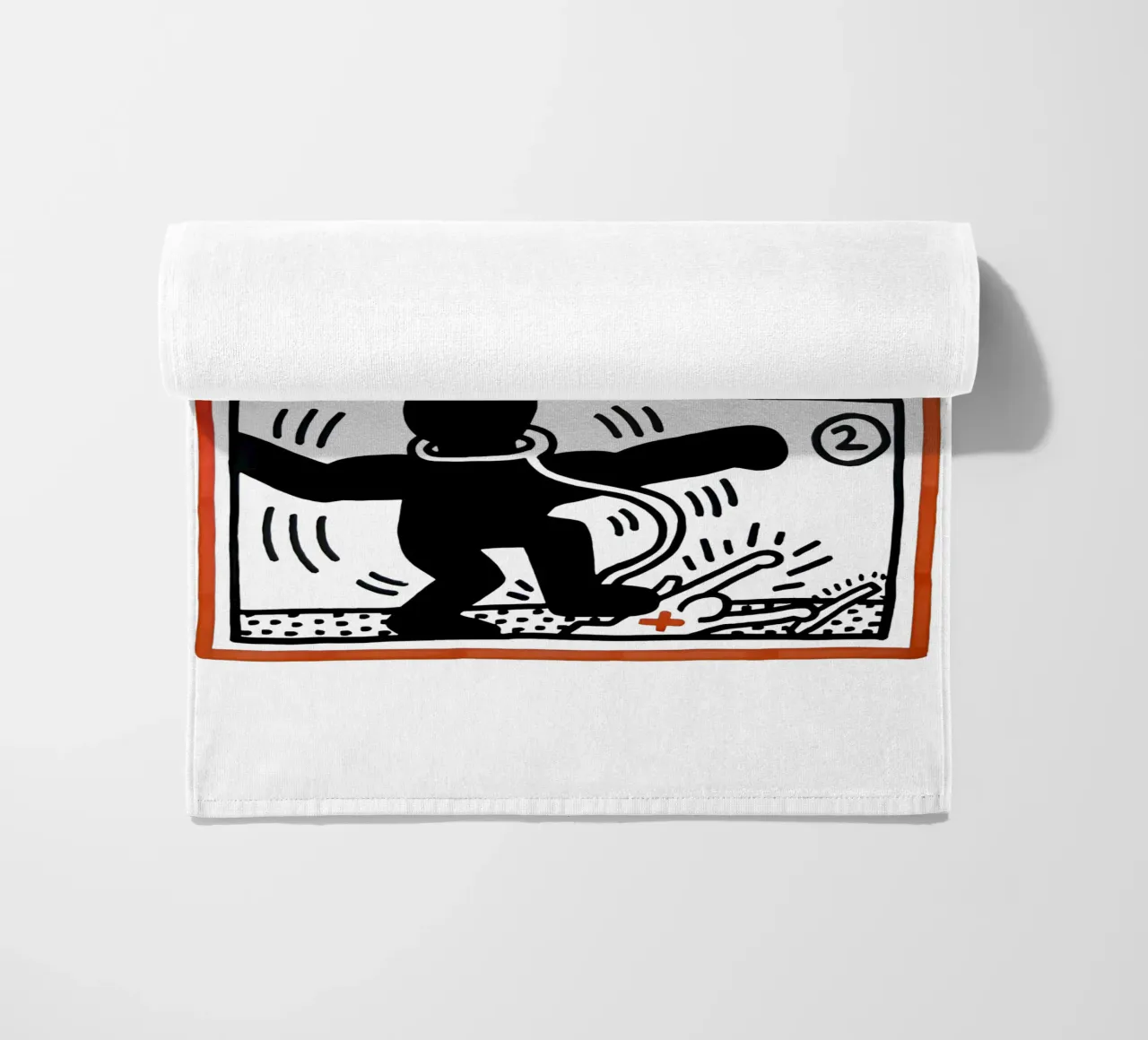 Sudafrica libero di Keith Haring telo mare da tokovictory