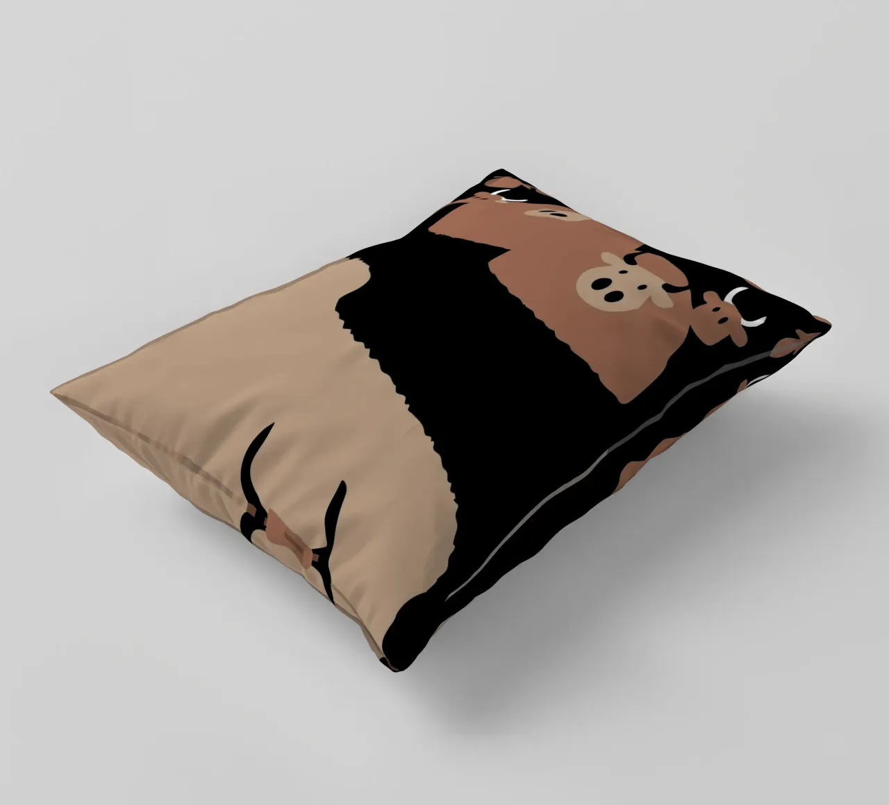 Raccolta di bestiame cuscino da TRENDY POSTER SHOP