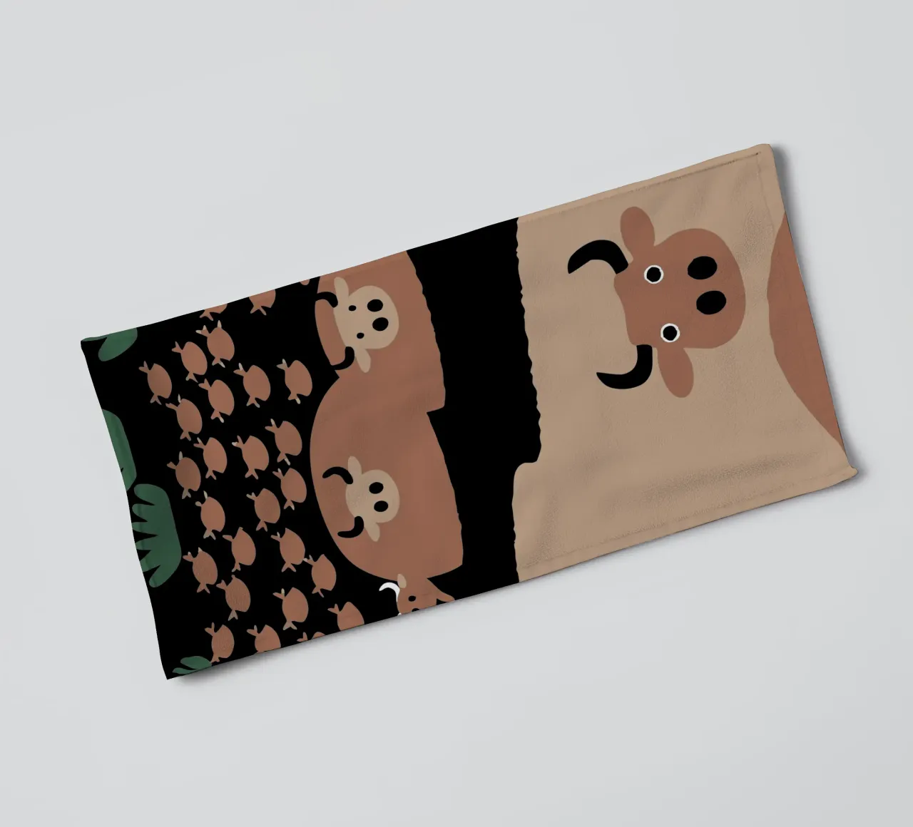 Raccolta di bestiame asciugamano da bagno da TRENDY POSTER SHOP