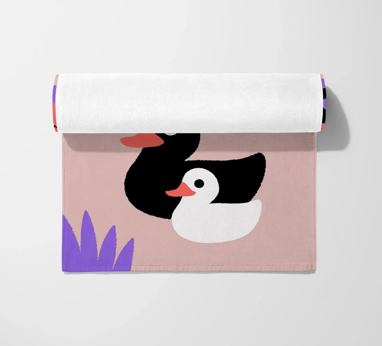 Un branco di anatre telo mare da TRENDY POSTER SHOP
