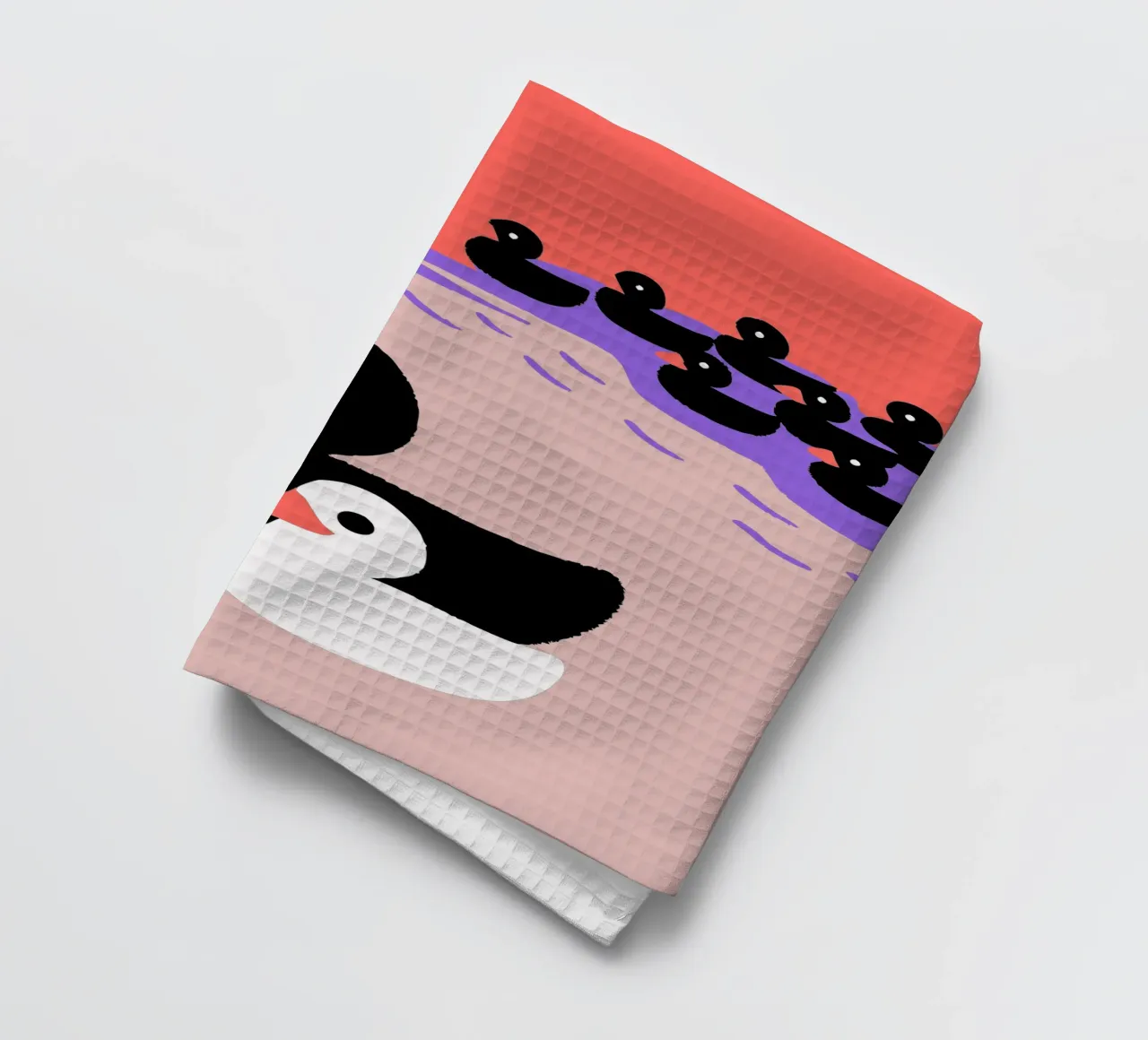 Un branco di anatre canovaccio da cucina da TRENDY POSTER SHOP