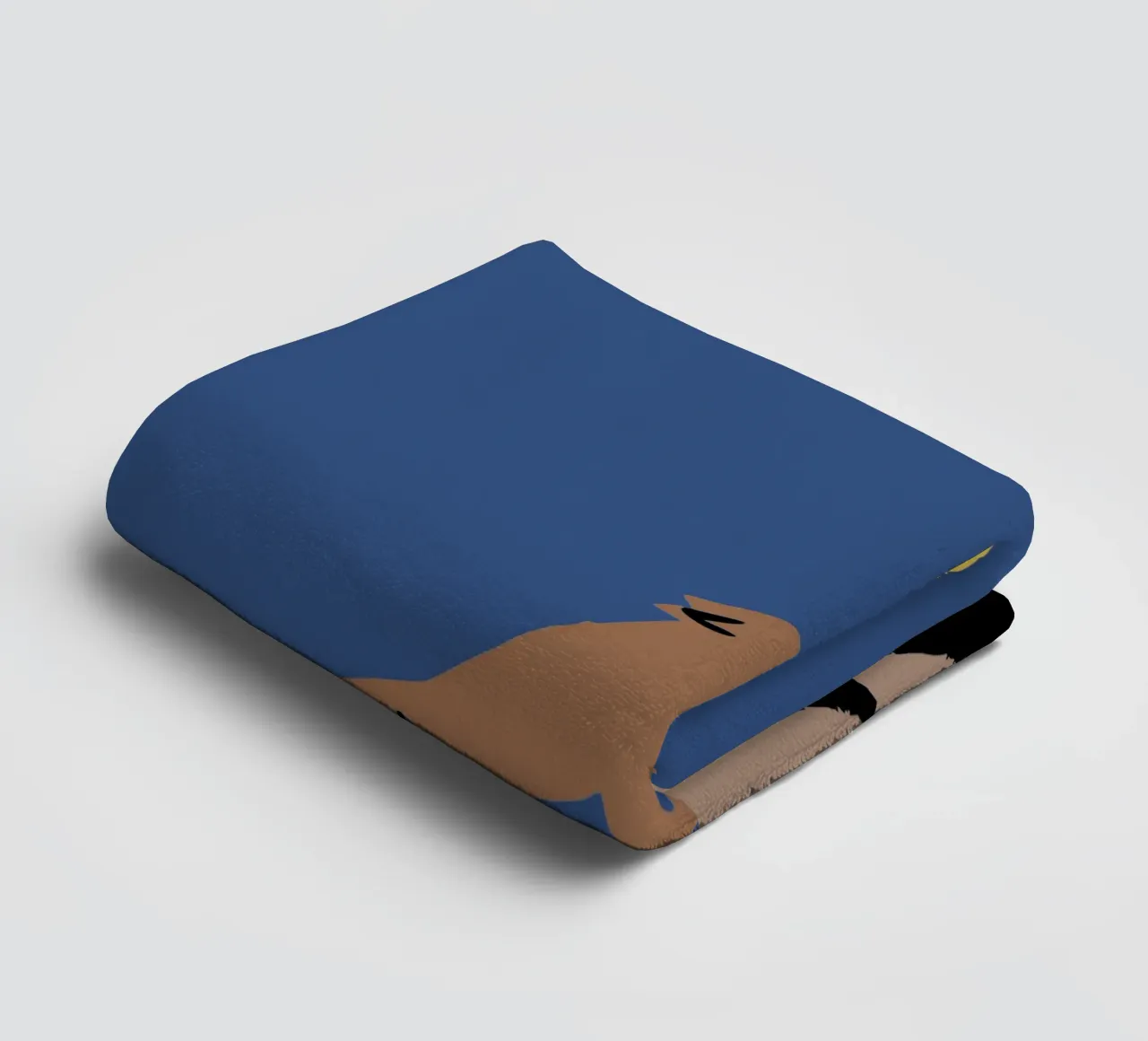 Lupi a mezzanotte asciugamano da bagno da TRENDY POSTER SHOP