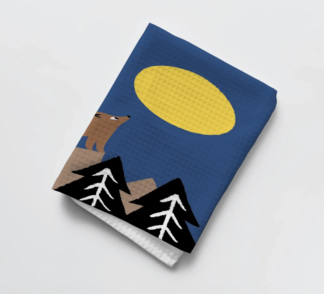 Lupi a mezzanotte canovaccio da cucina da TRENDY POSTER SHOP