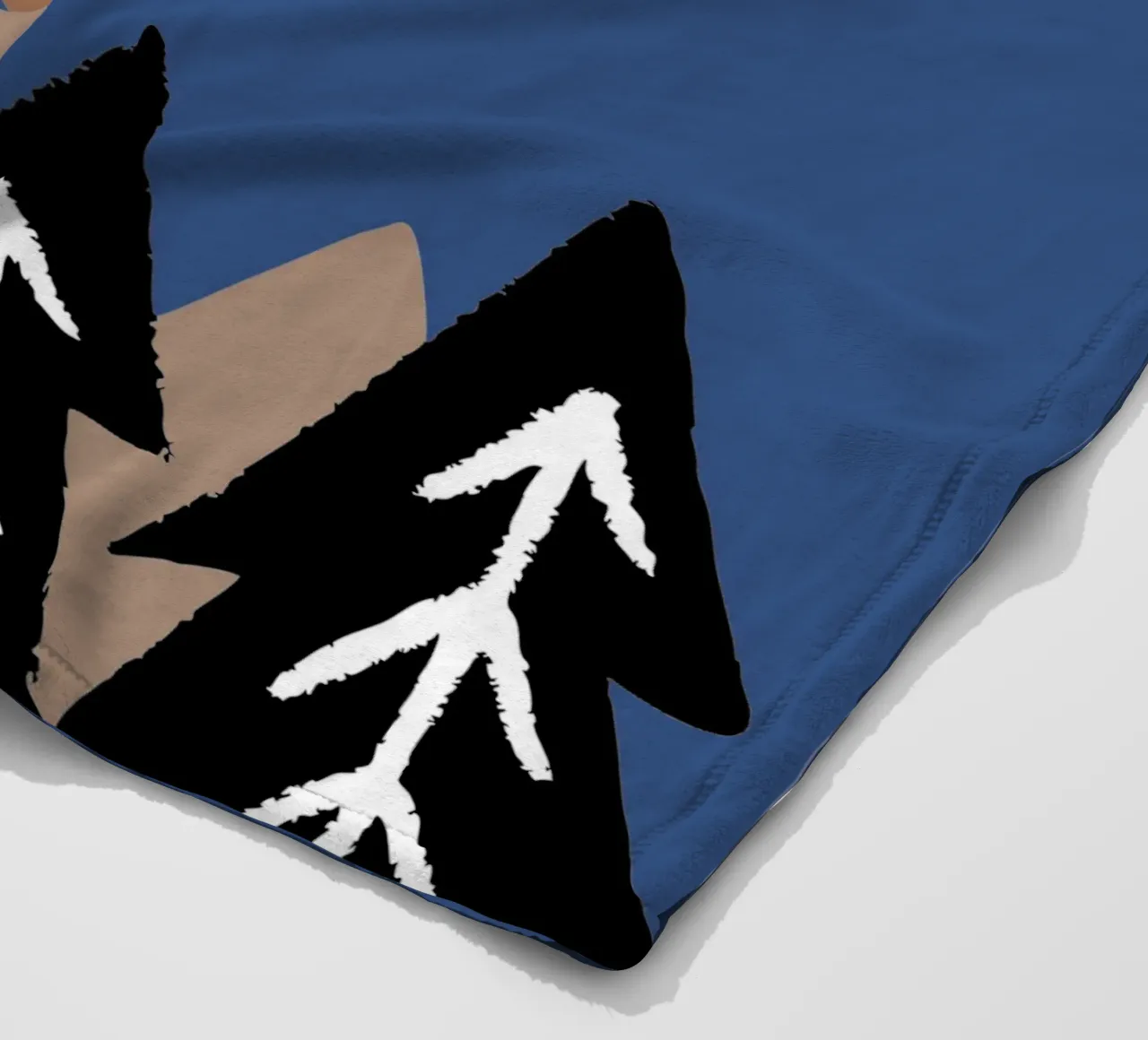 Lupi a mezzanotte coperta in pile da TRENDY POSTER SHOP