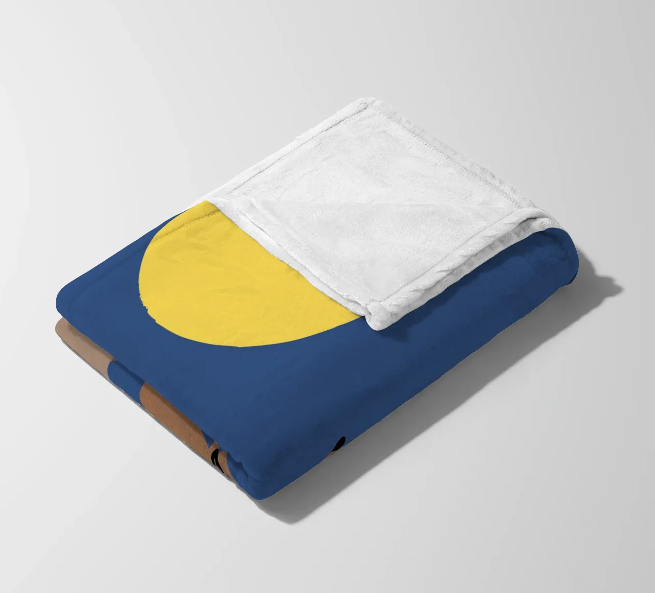 Lupi a mezzanotte coperta in pile da TRENDY POSTER SHOP