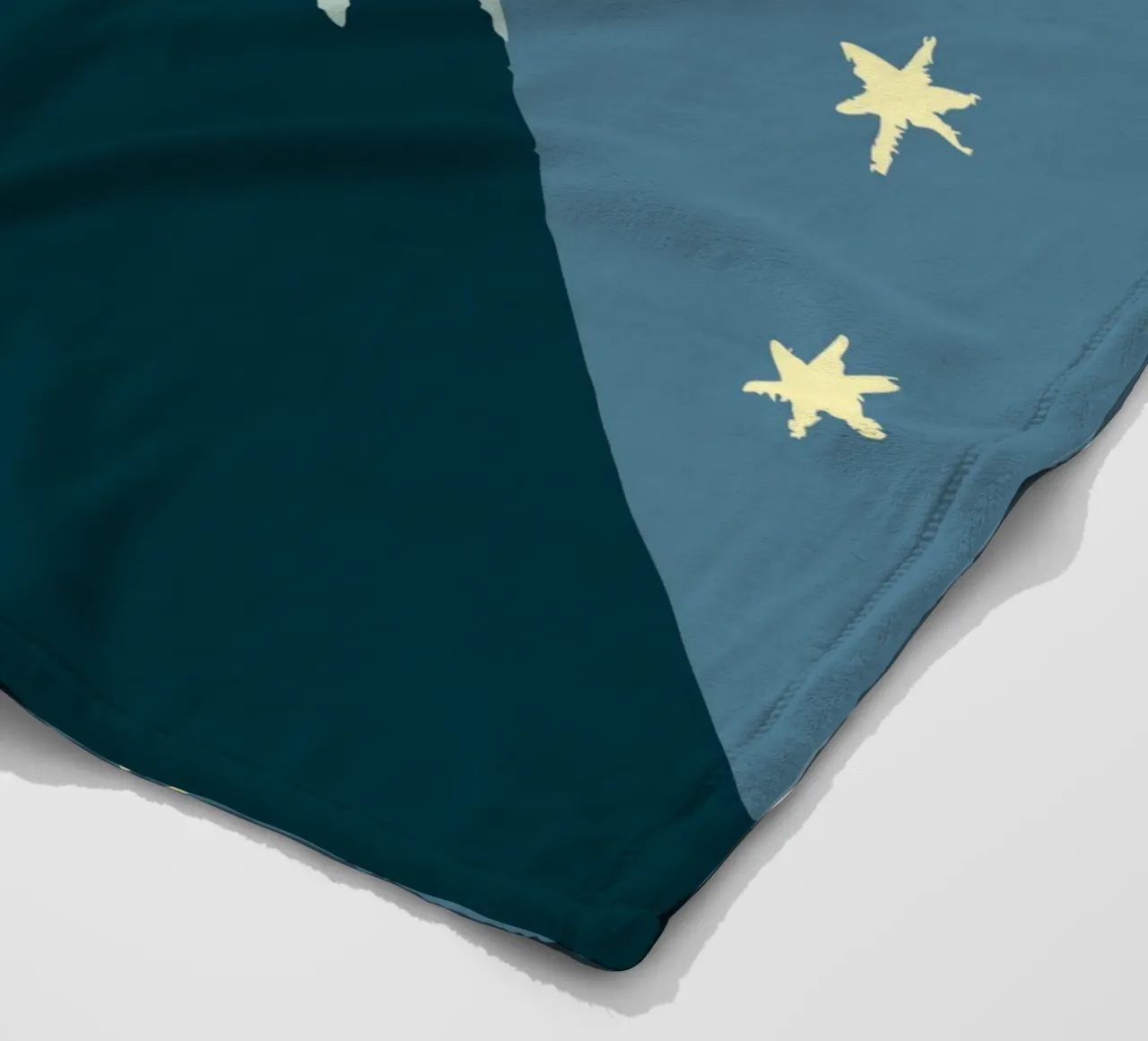 Lupi a mezzanotte coperta in pile da TRENDY POSTER SHOP