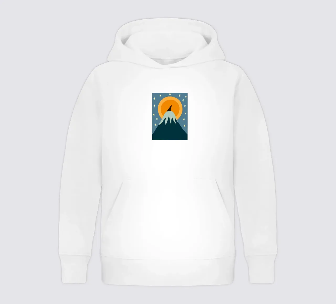 Lupi a mezzanotte felpa bambino con cappuccio da TRENDY POSTER SHOP