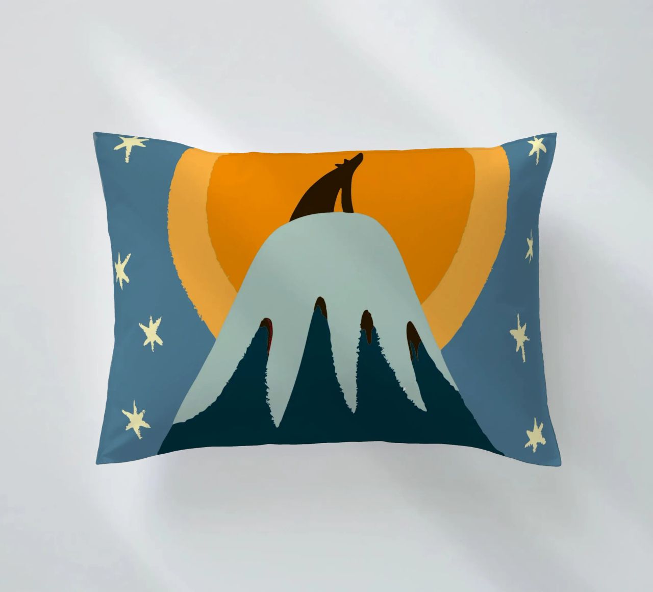 Lupi a mezzanotte cuscino da UNIQUE SHOP