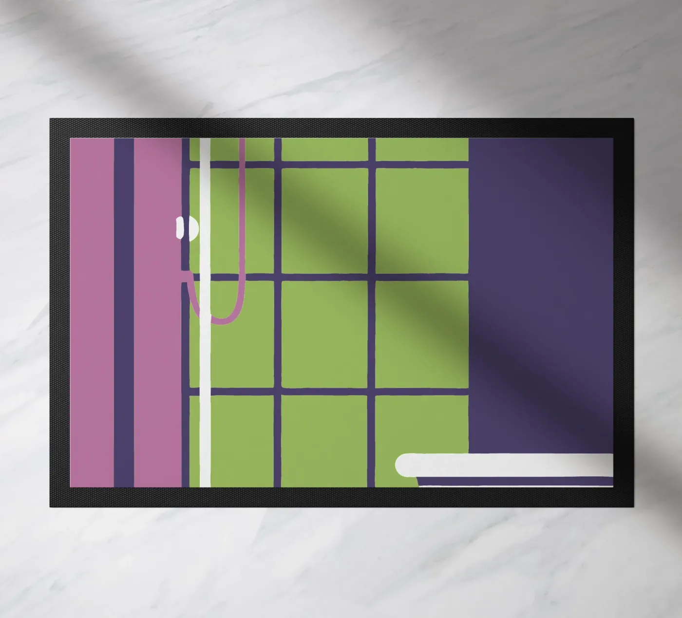 Dusche Fußmatte von TRENDY POSTER SHOP