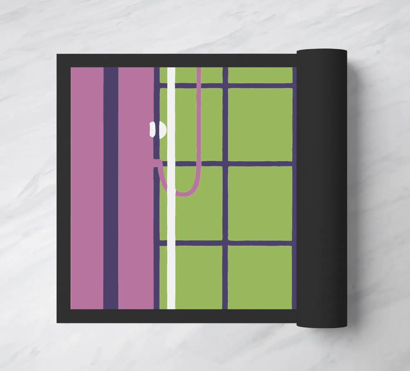 Dusche Fußmatte von TRENDY POSTER SHOP