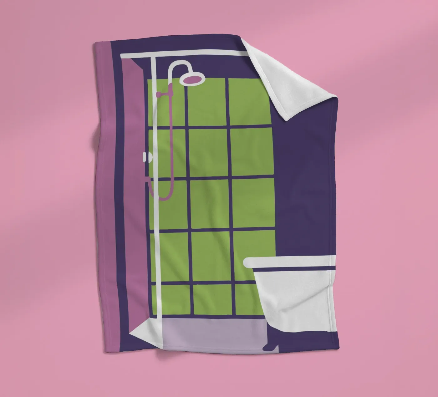 Shower fleecedeken van TRENDY POSTER SHOP