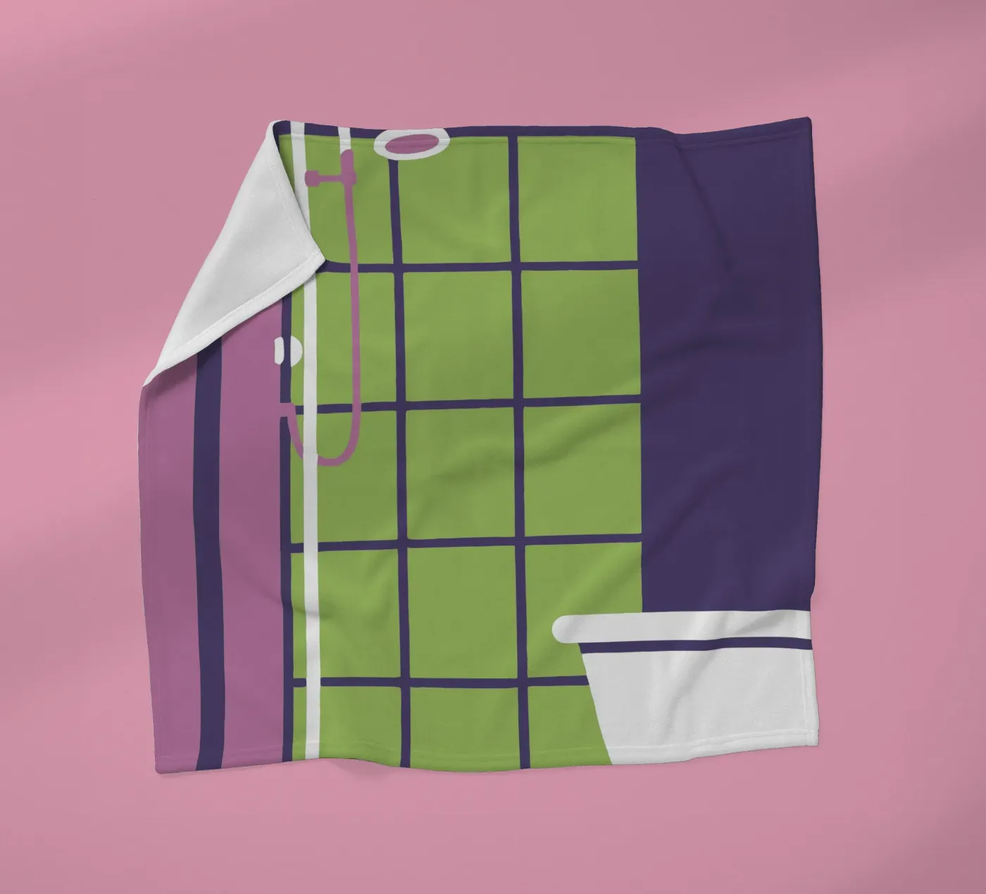 Shower fleecedeken van TRENDY POSTER SHOP