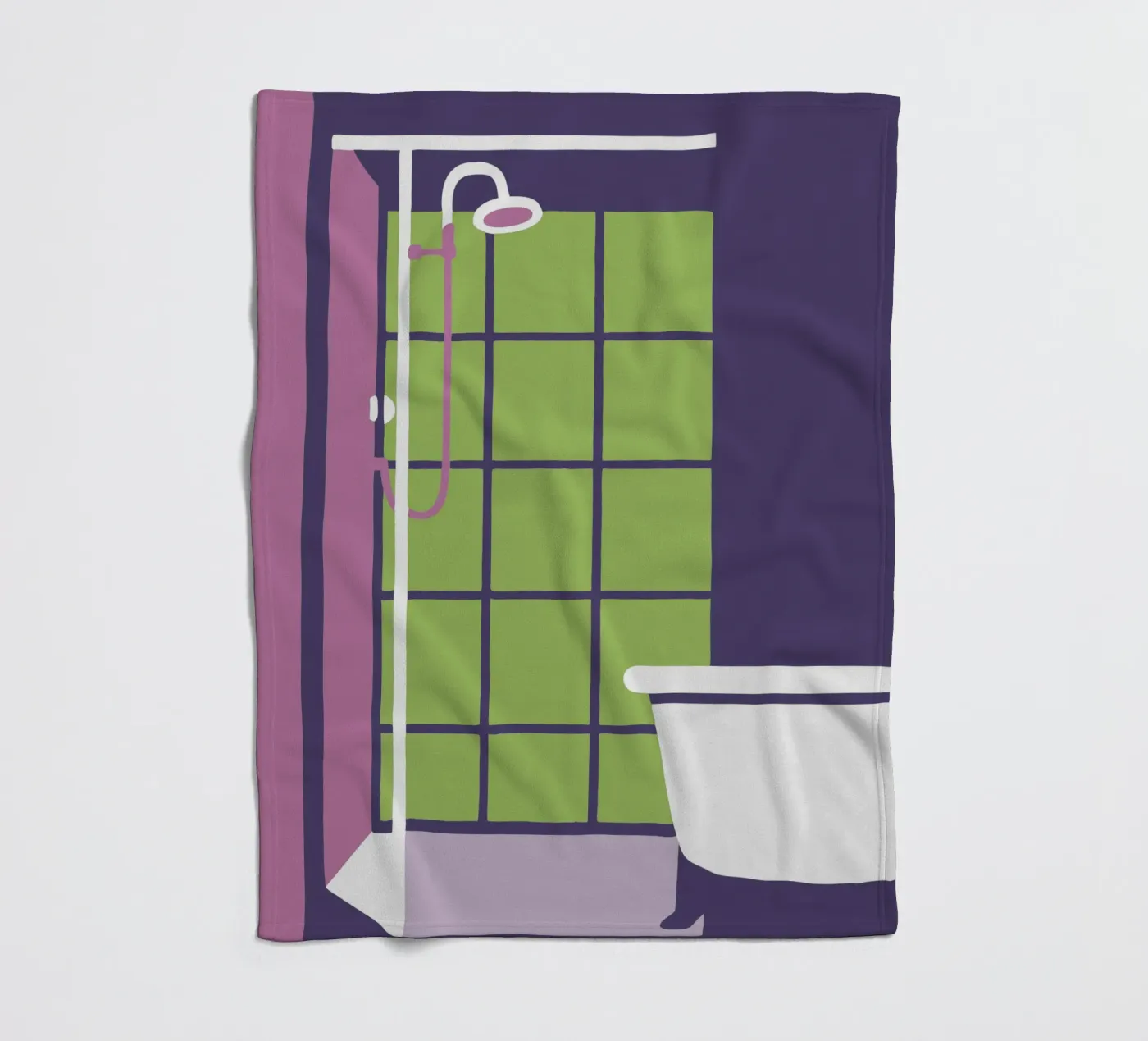 Shower fleecedeken van TRENDY POSTER SHOP