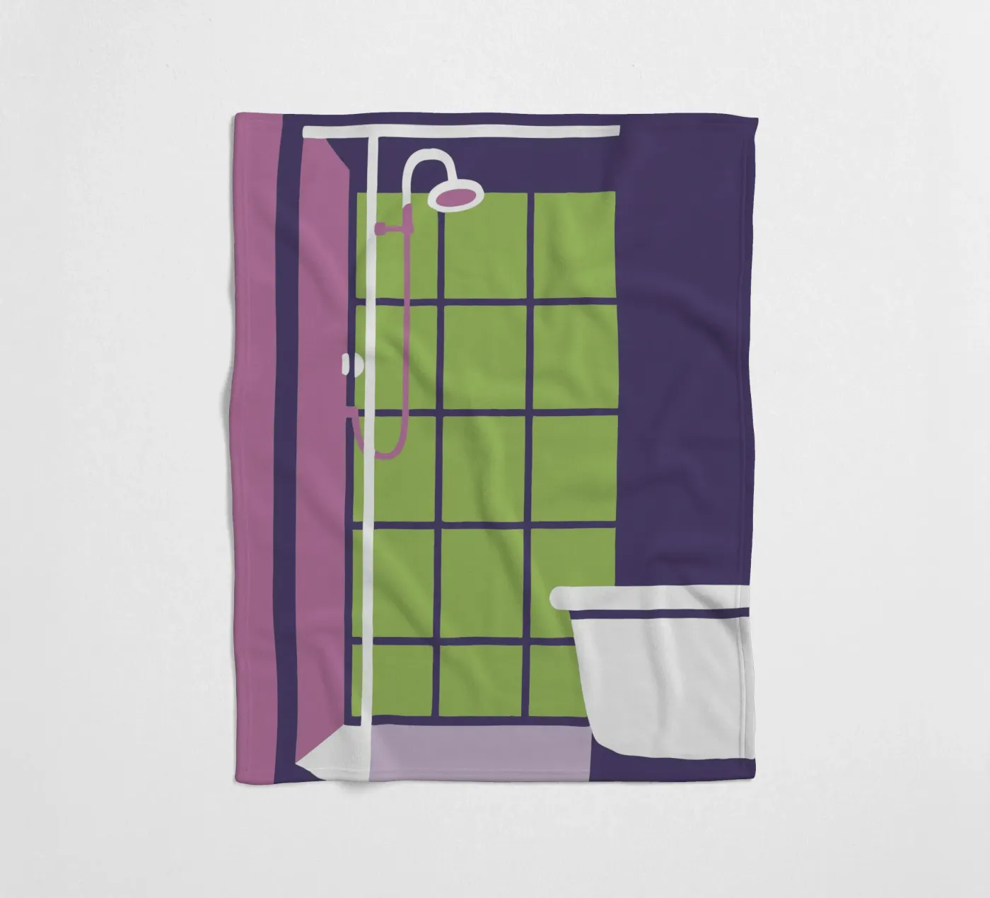 Shower fleecedeken van TRENDY POSTER SHOP