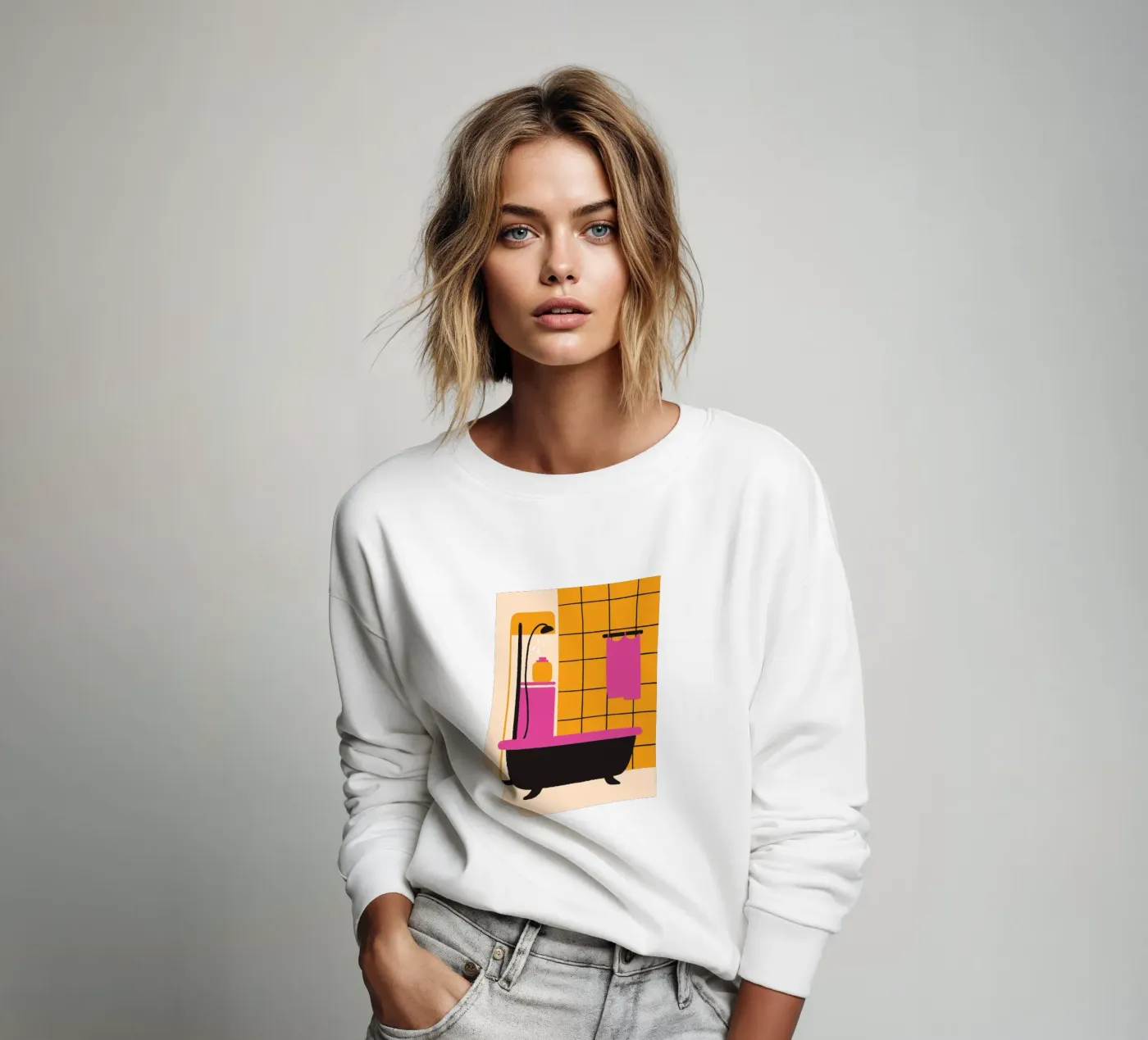 Douche sweat de TRENDY POSTER SHOP