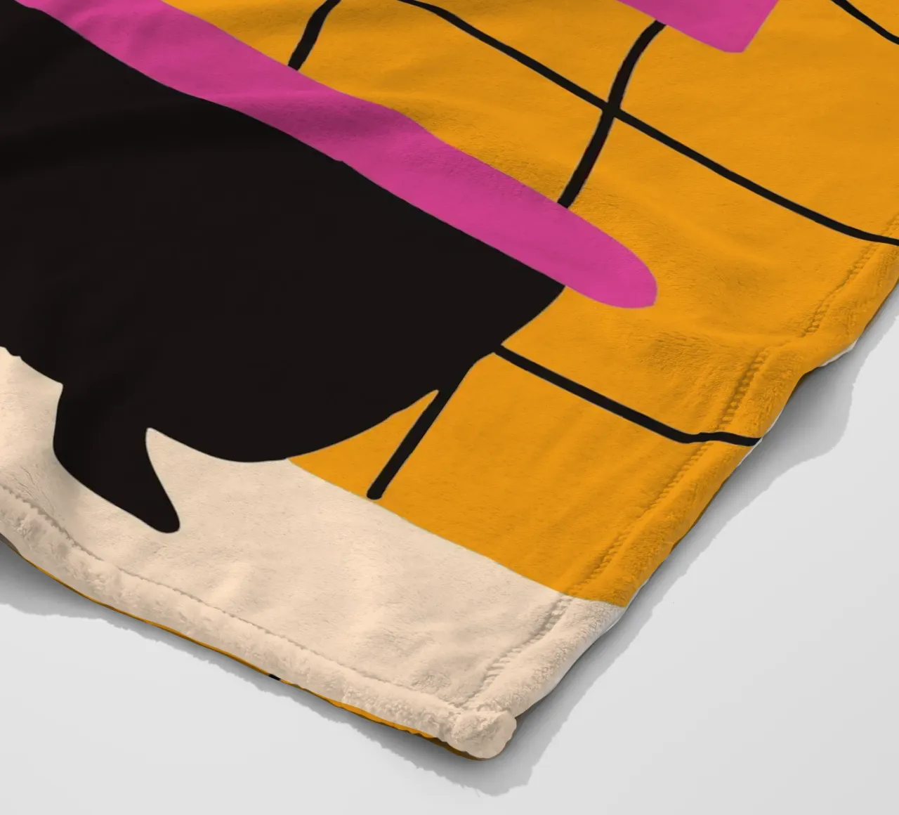 Douche fleecedeken van TRENDY POSTER SHOP