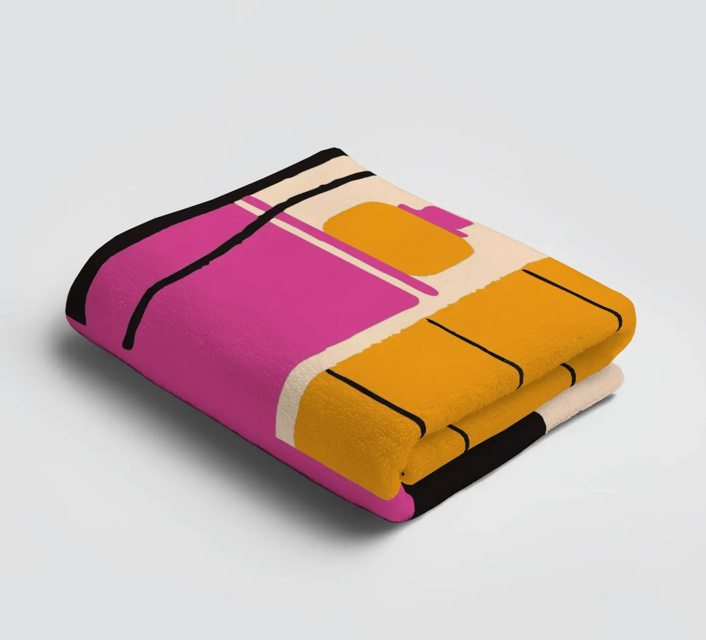 Douche badhanddoek van TRENDY POSTER SHOP
