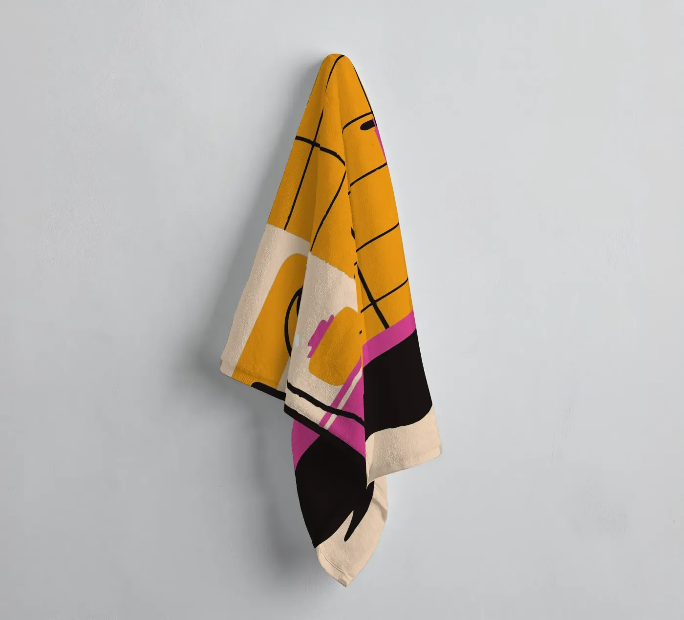 Douche badhanddoek van TRENDY POSTER SHOP