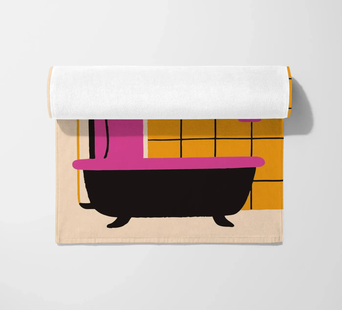 Douche strandhanddoek van TRENDY POSTER SHOP