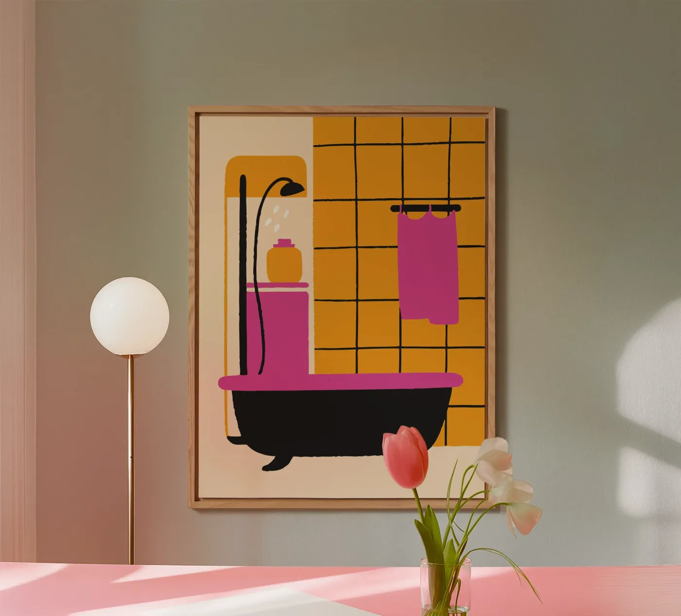 Shower forex plate by TRENDY POSTER SHOP
