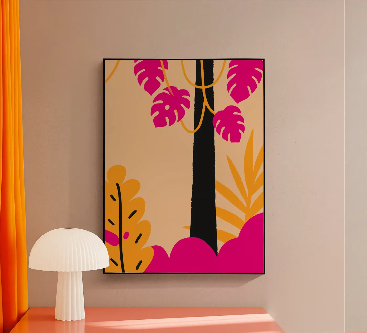 Monstera plants plexiglass da TRENDY POSTER SHOP