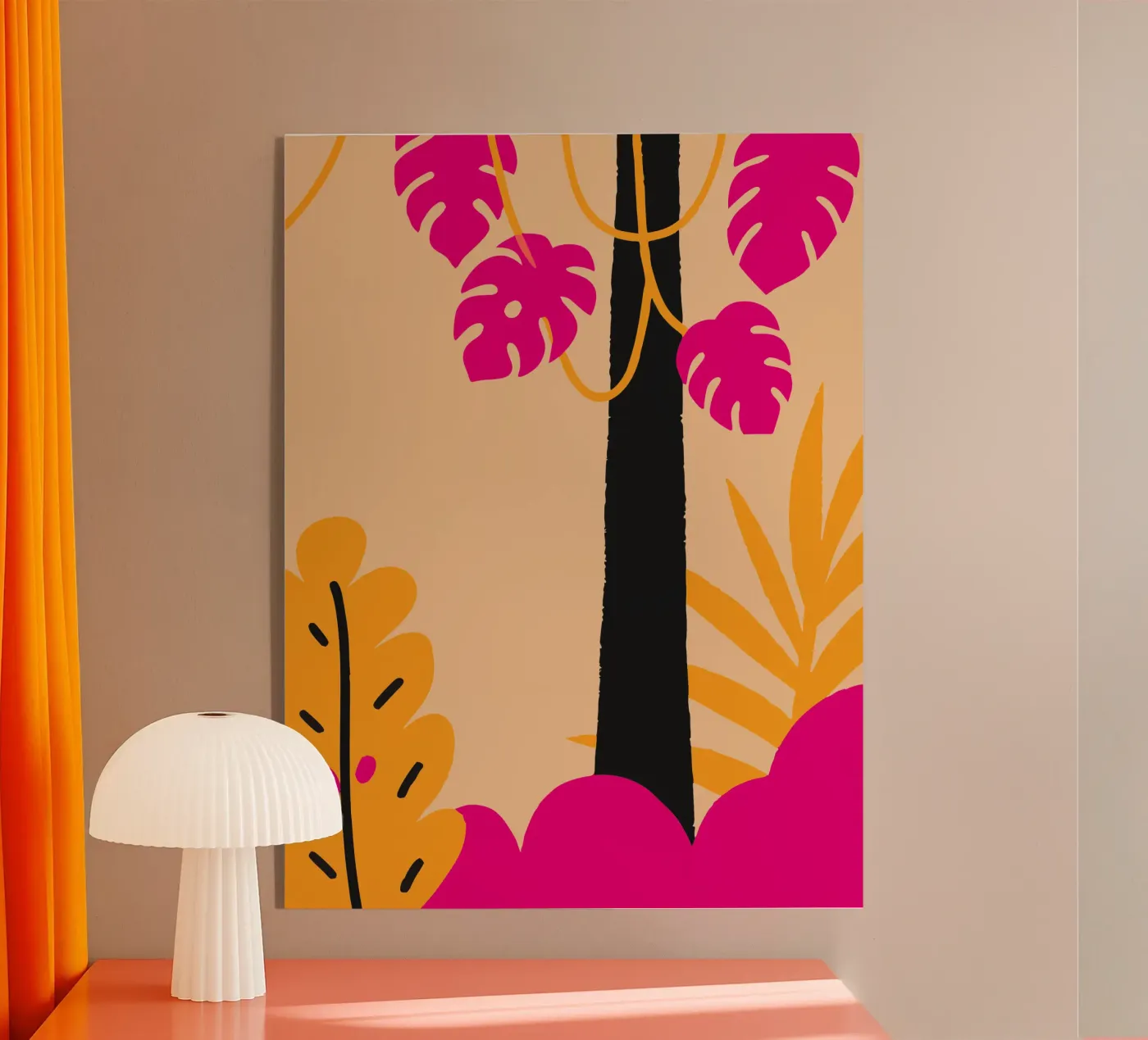 Monstera plants plexiglass da TRENDY POSTER SHOP