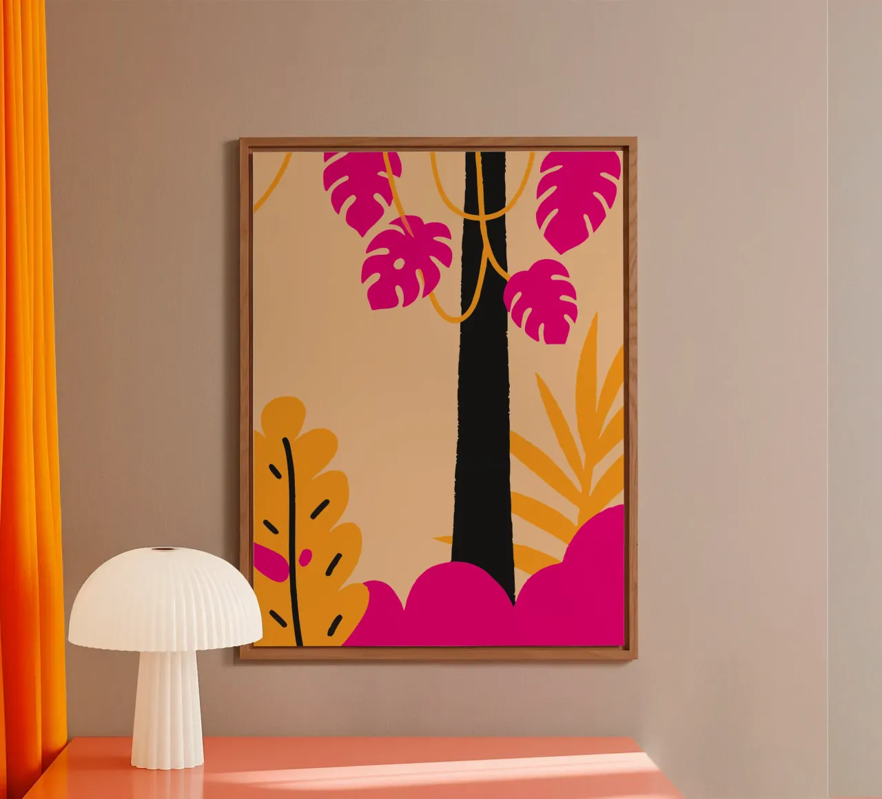 Piante di Monstera alluminio dibond da TRENDY POSTER SHOP