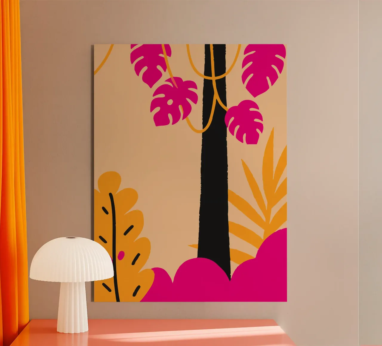 Piante di Monstera alluminio dibond da TRENDY POSTER SHOP
