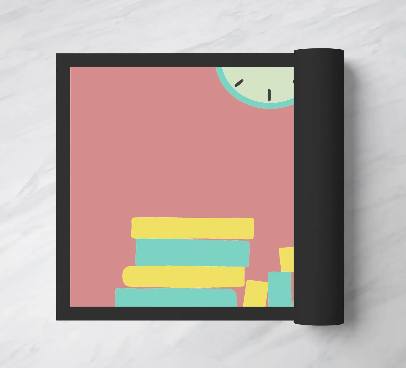 Orologio e libro zerbino da TRENDY POSTER SHOP