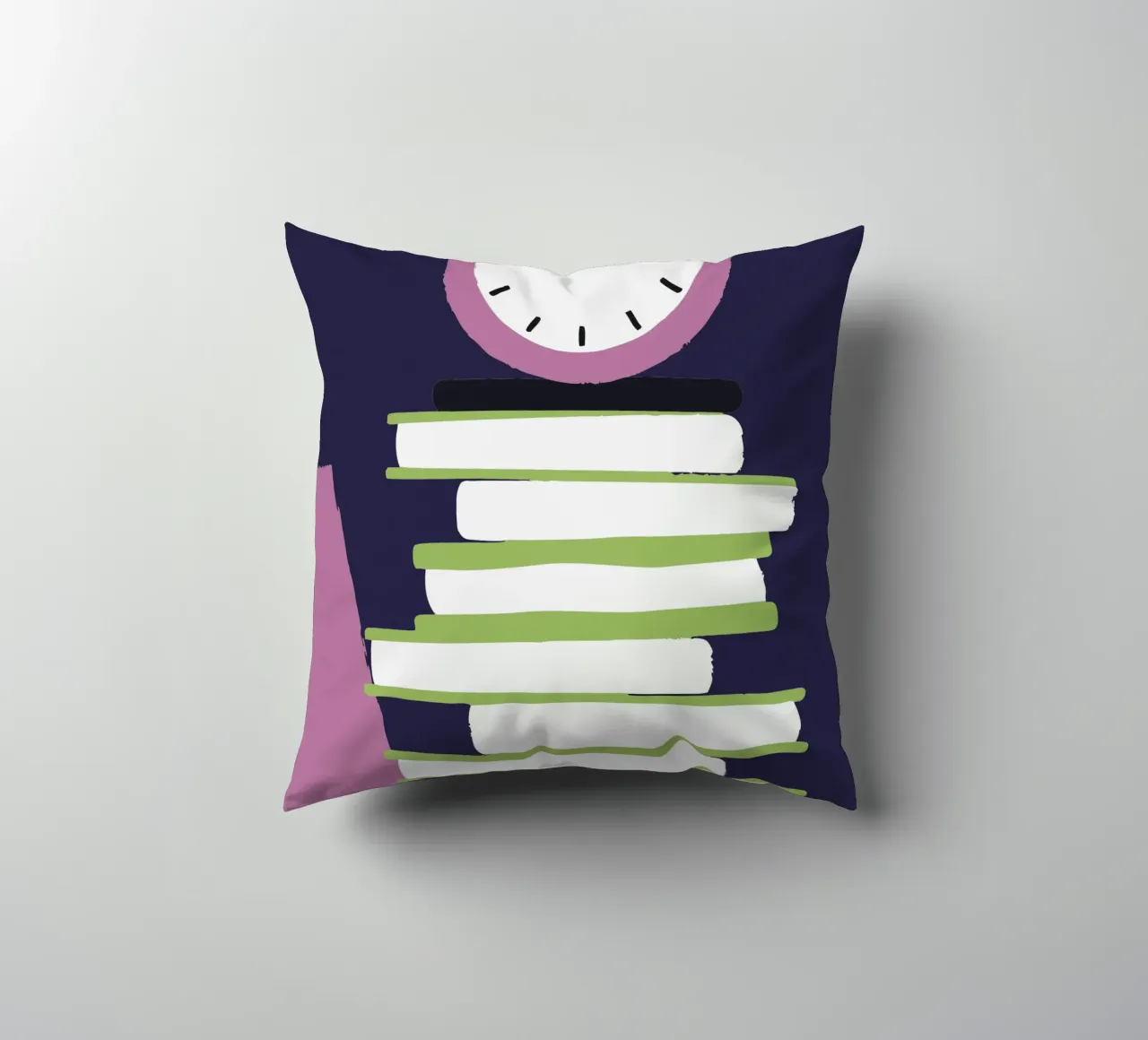 Orologio e libro cuscino da TRENDY POSTER SHOP