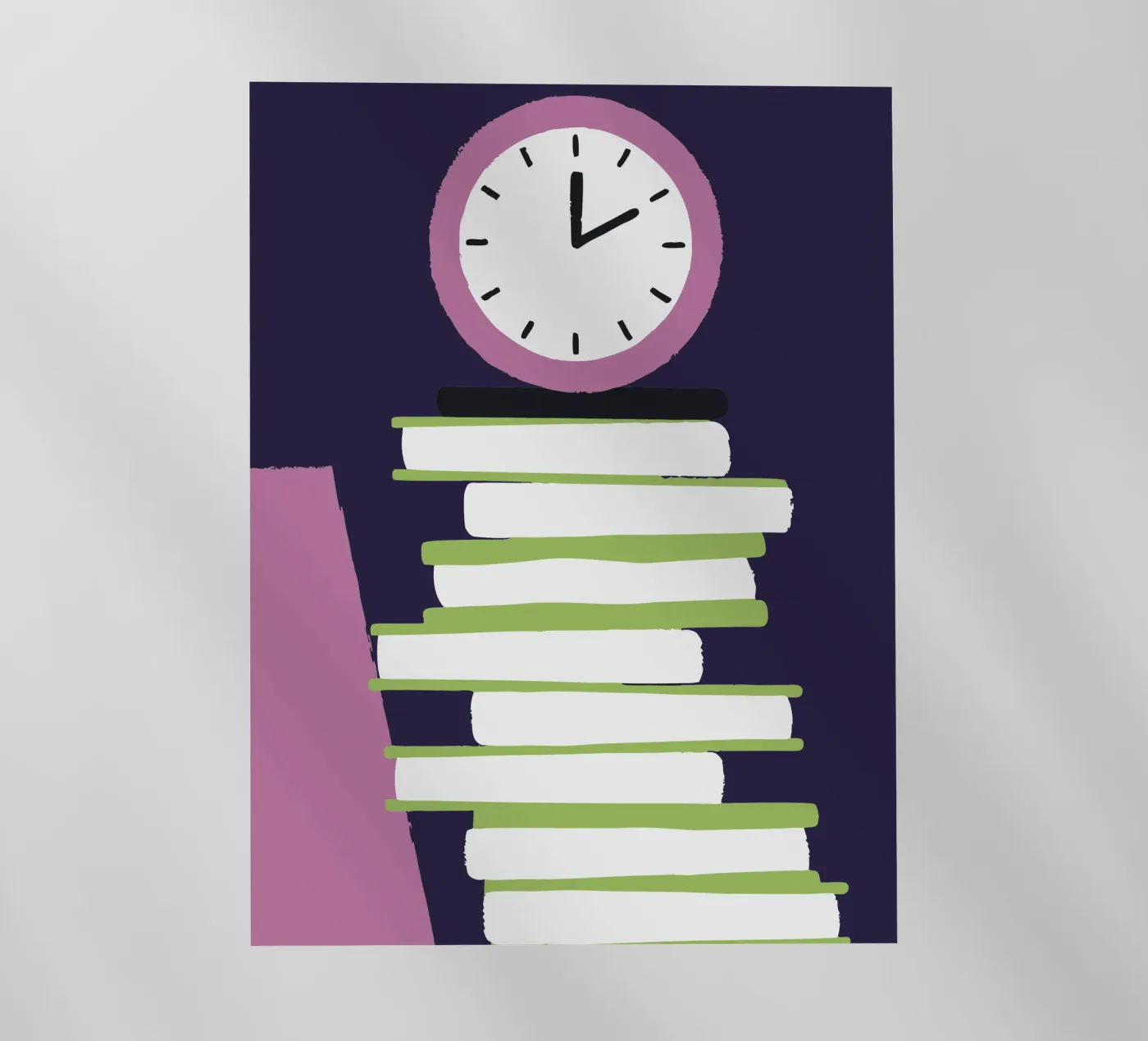 Orologio e libro pellicola backlit da TRENDY POSTER SHOP