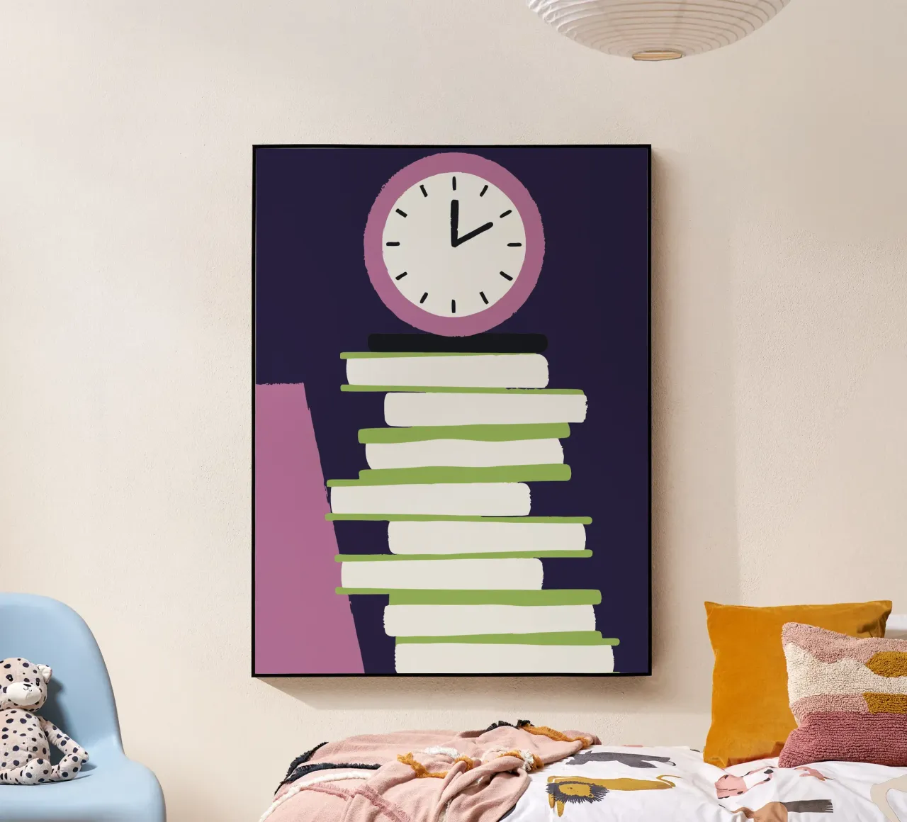 Orologio e libro plexiglass da TRENDY POSTER SHOP