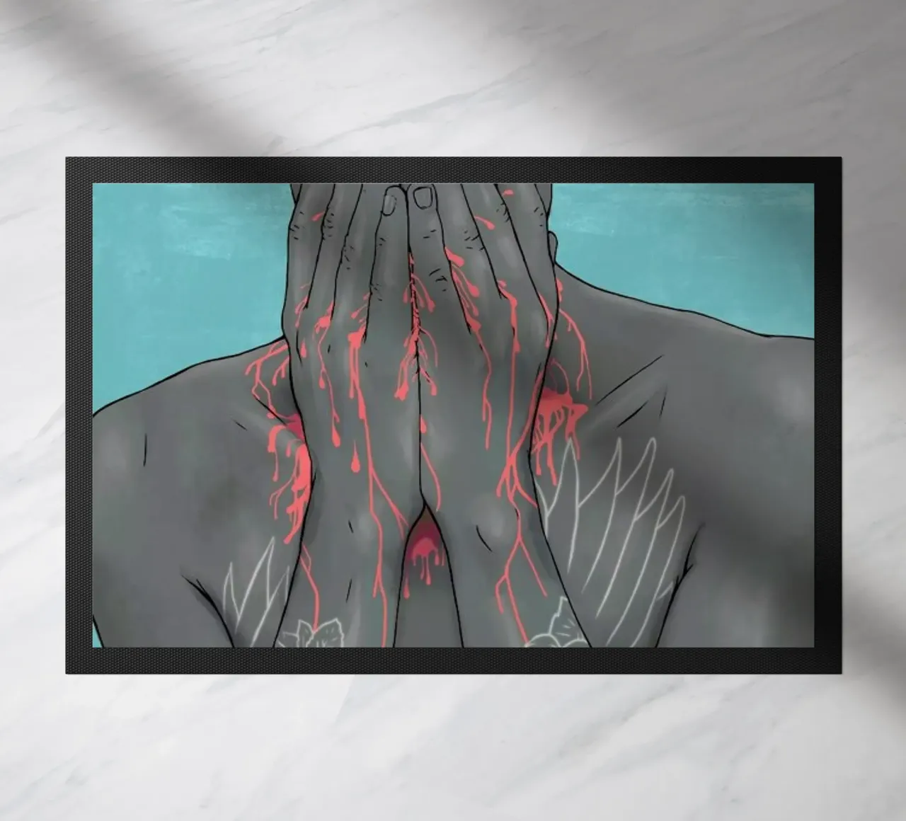 Boy Oh Boy deurmat van Laura O'Connor