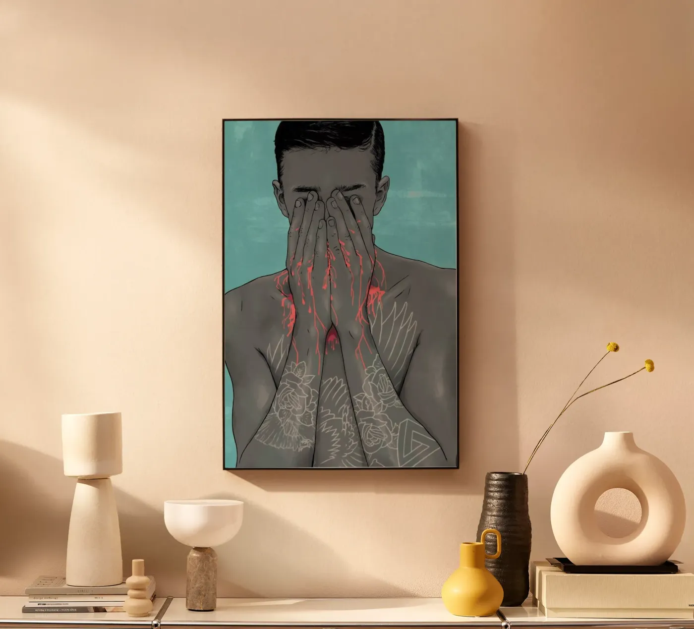 Boy Oh Boy Acryl-Glas von Laura O'Connor