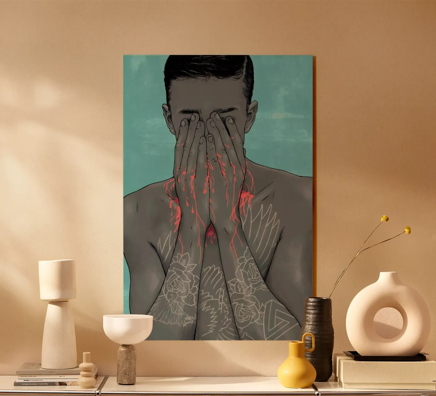 Boy Oh Boy Acryl-Glas von Laura O'Connor