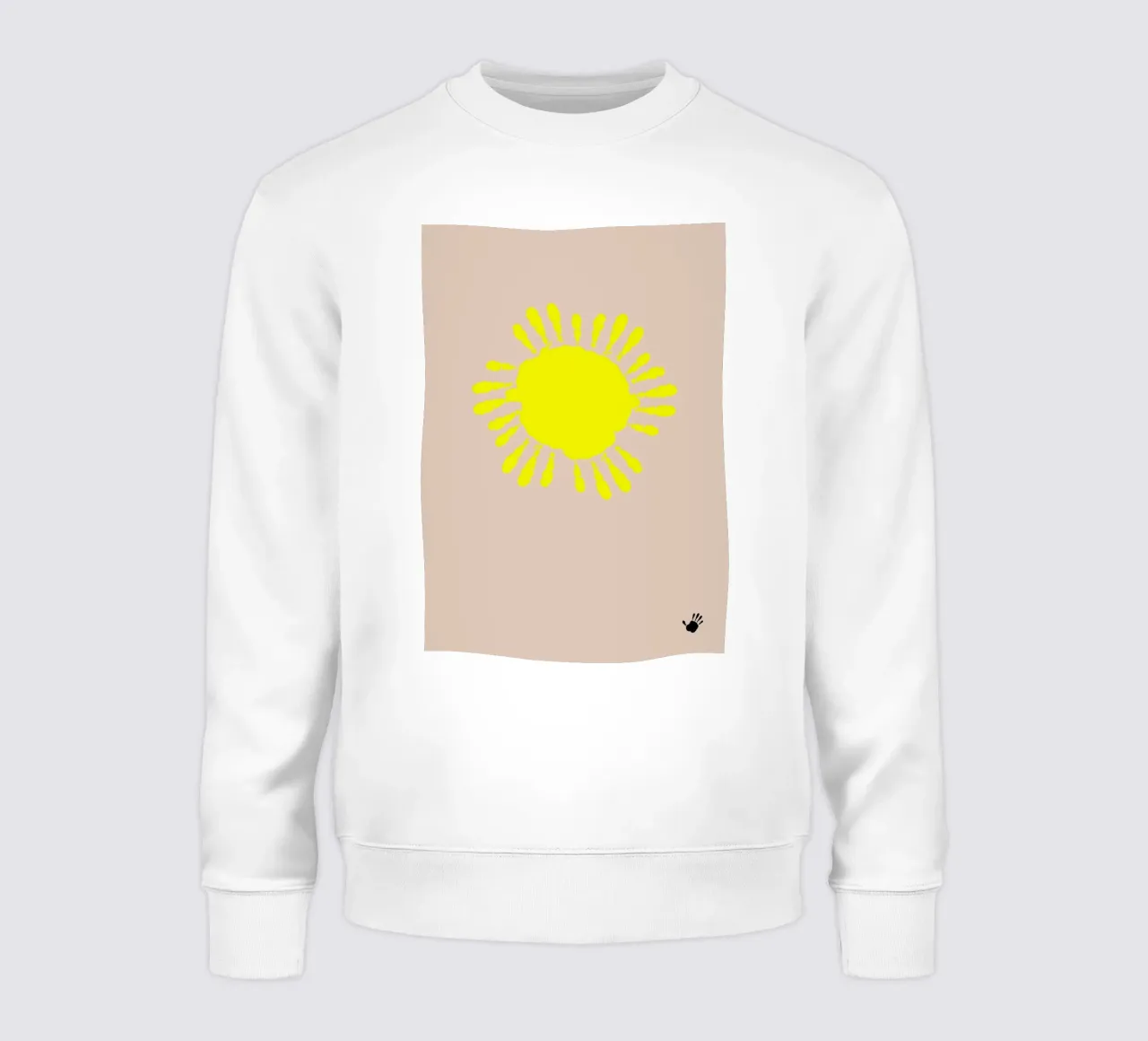 the sun. small hands. (mehrere Varianten verfügbar) felpa da FRICKE DESIGN