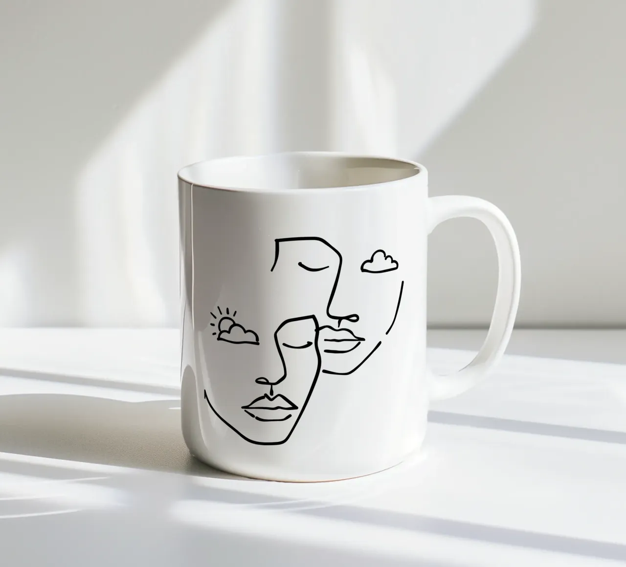 My Sun tazza in ceramica da Ninhol