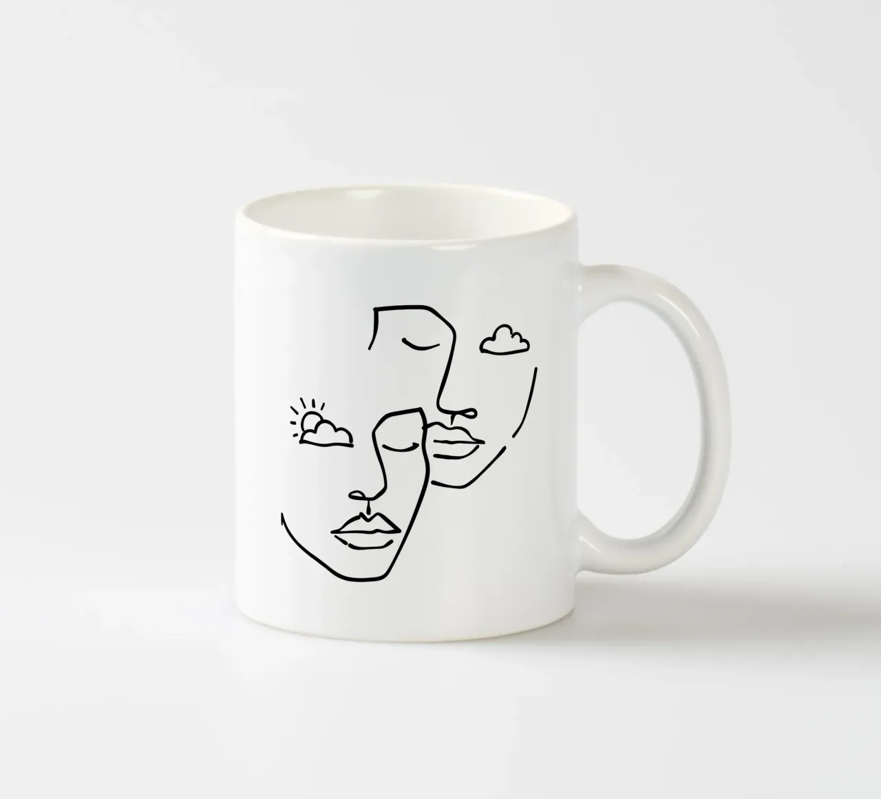 My Sun tazza in ceramica da Ninhol