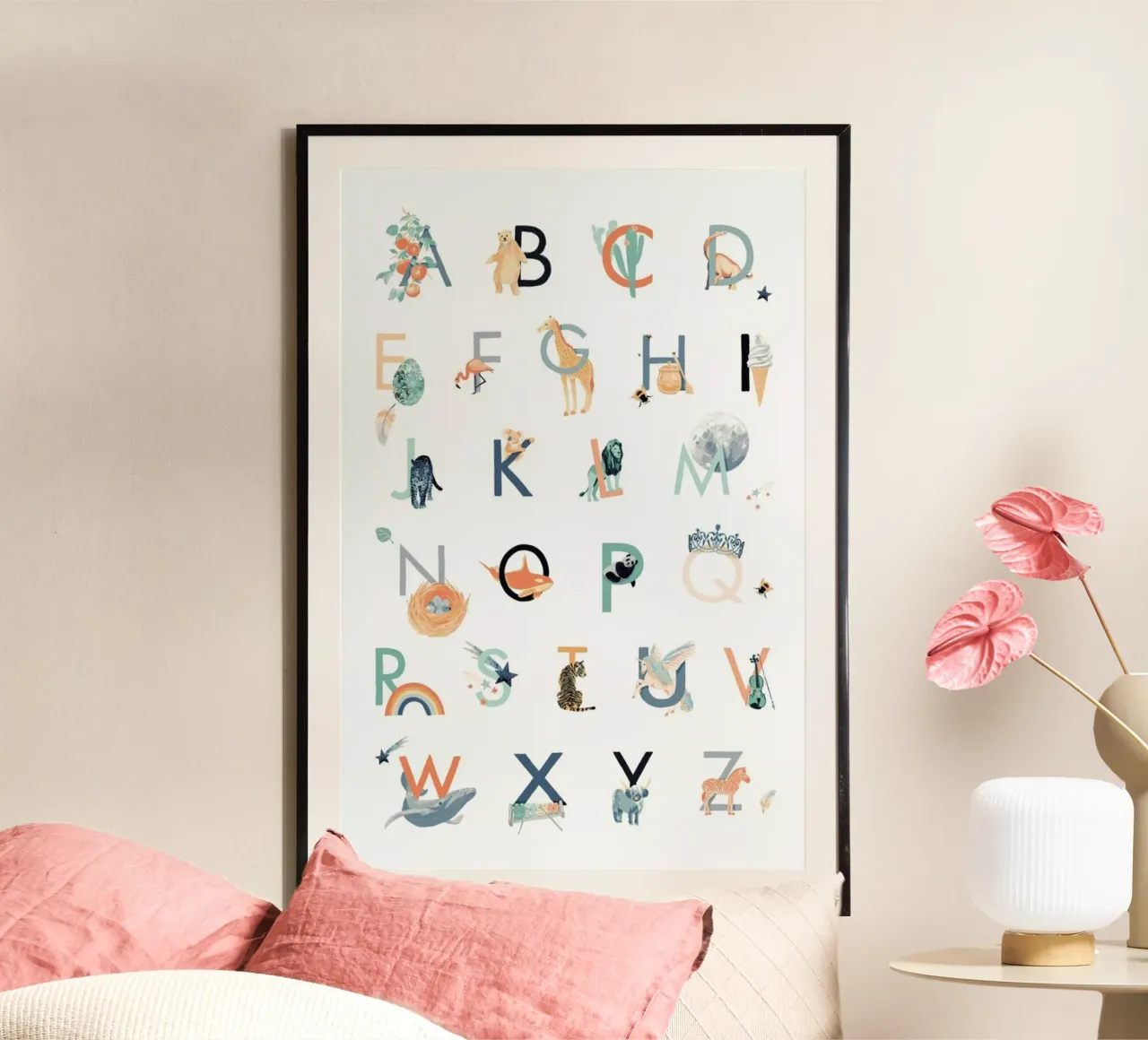 Alphabet poster da Goed Blauw