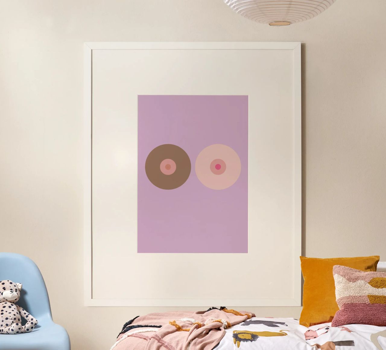 boobs. (mehrere Varianten verfügbar) Poster von FRICKE DESIGN