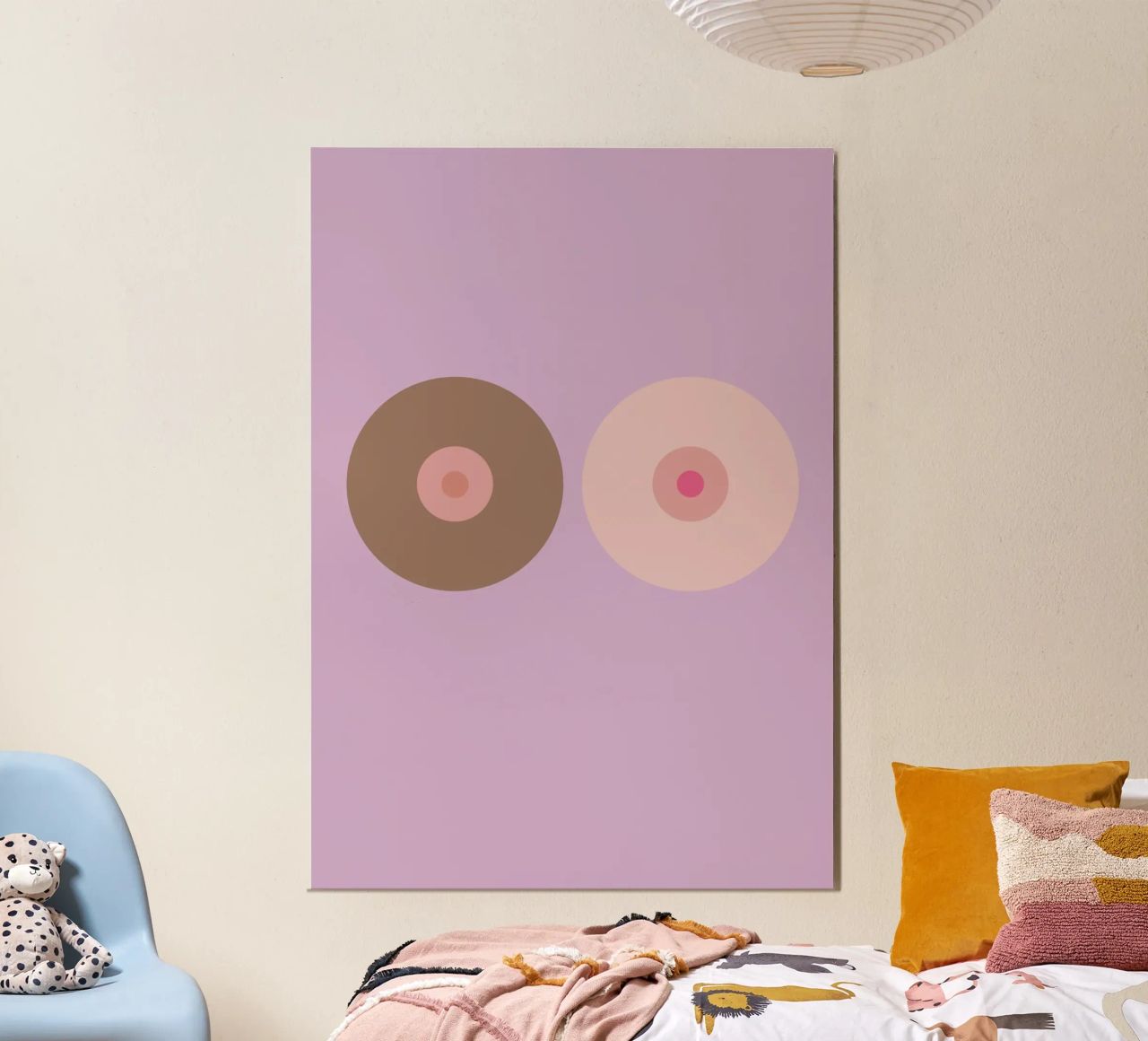 boobs. (mehrere Varianten verfügbar) Poster von FRICKE DESIGN