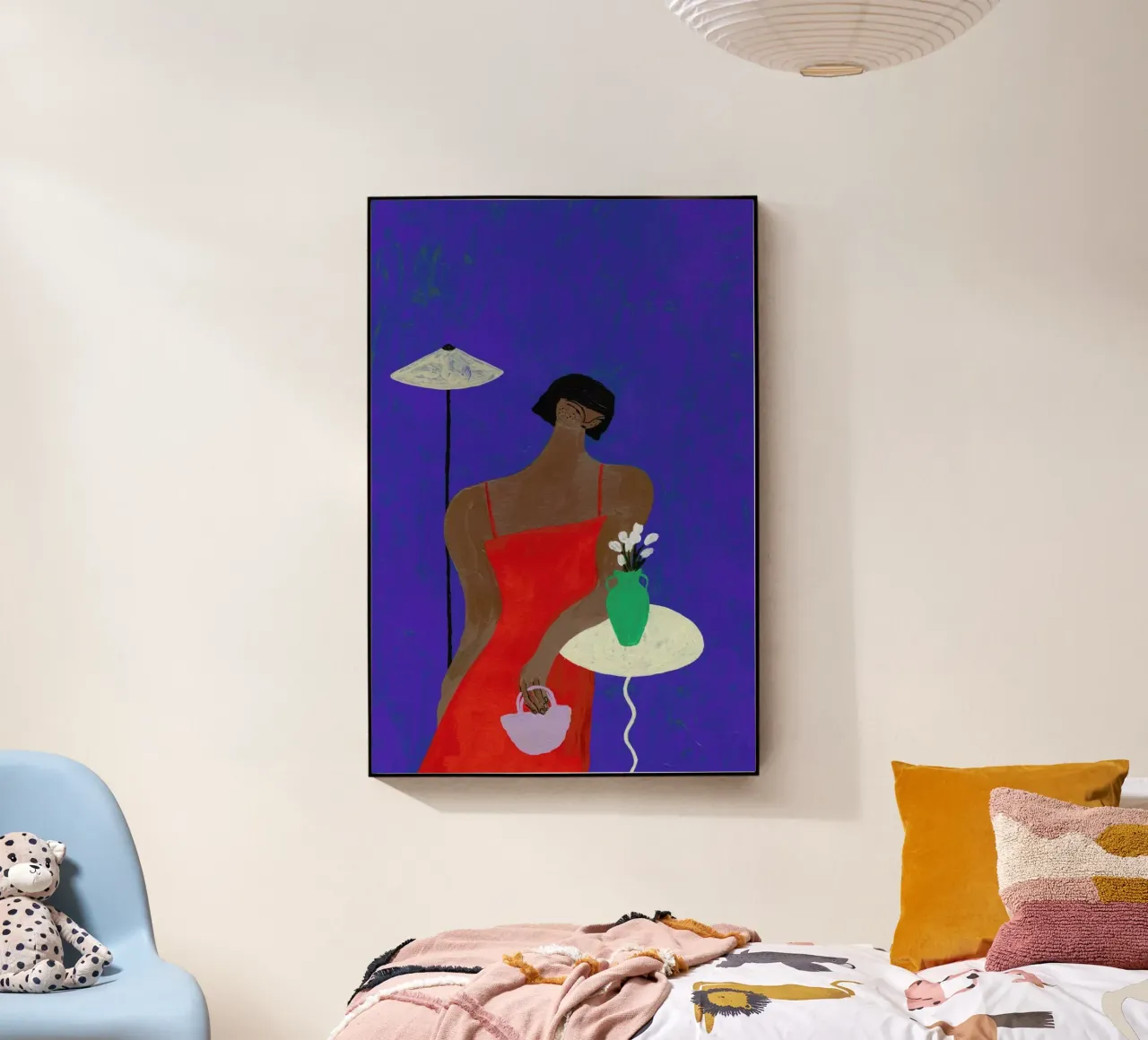 Blue Room plexiglass da Nudes and Croissants