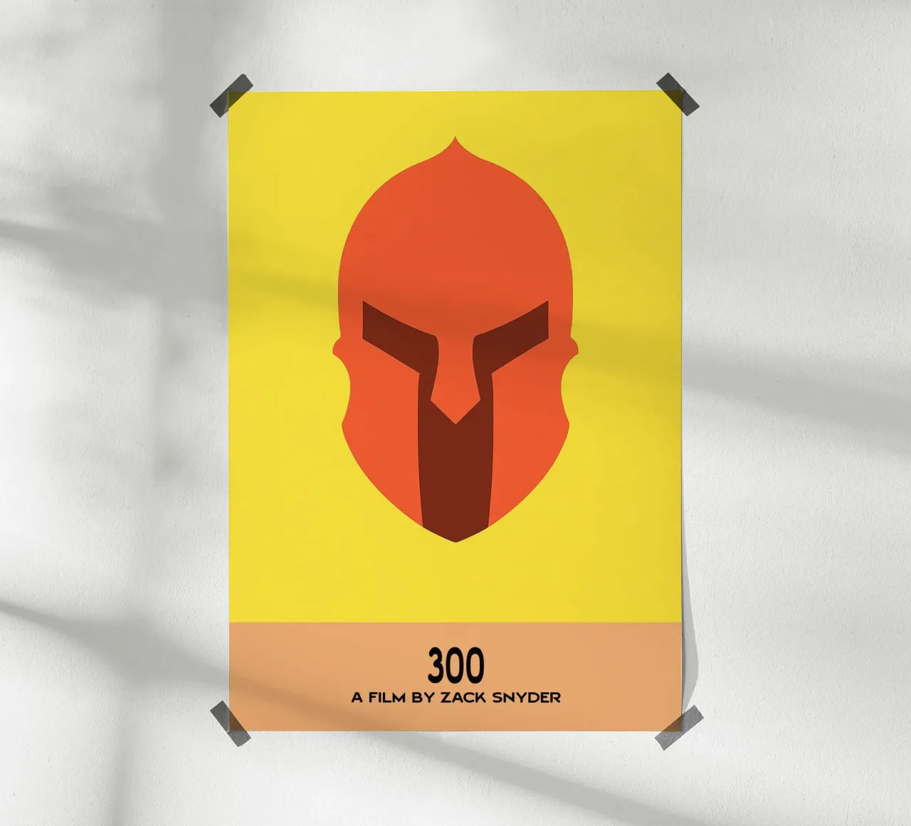 300 Movie Art Immaginazione vettoriale poster da whitesand