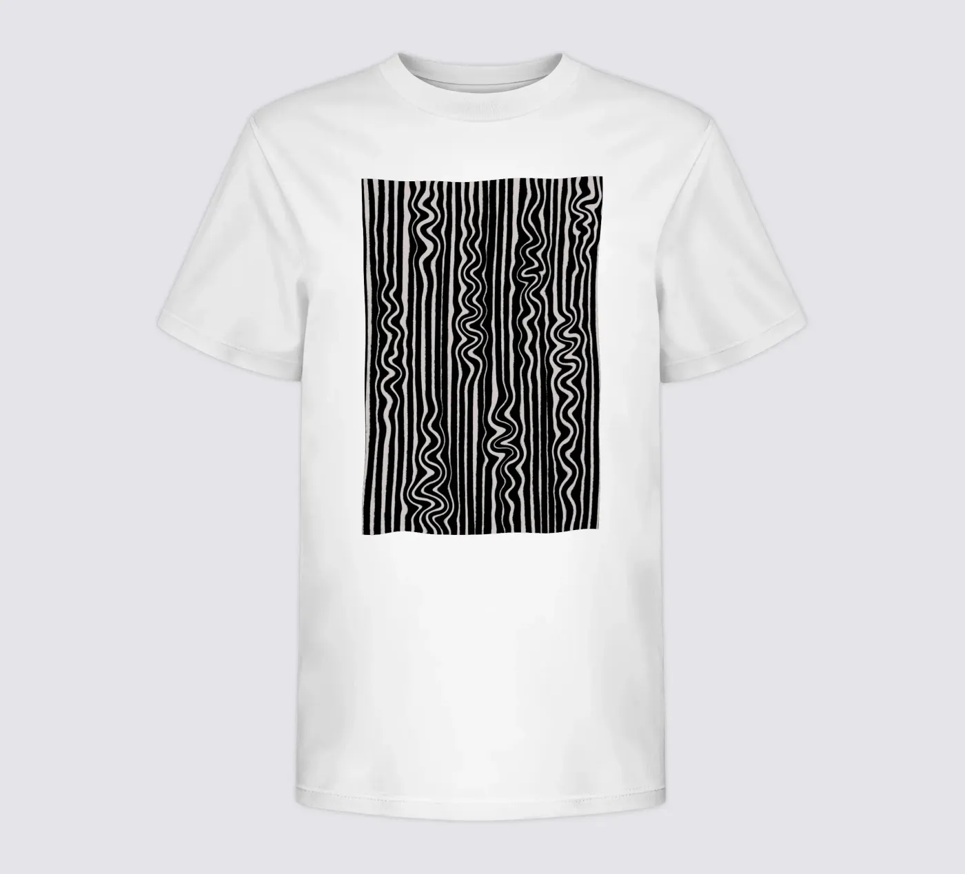 Liquid Thin Lines t-shirt bambini da treechild
