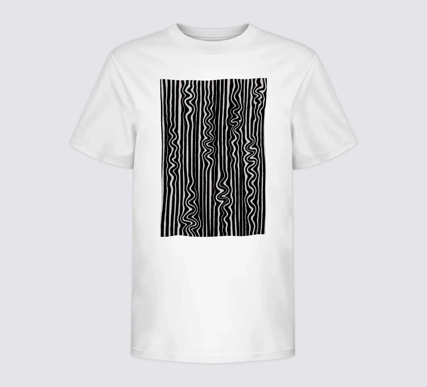 Liquid Thin Lines t-shirt bambini da treechild