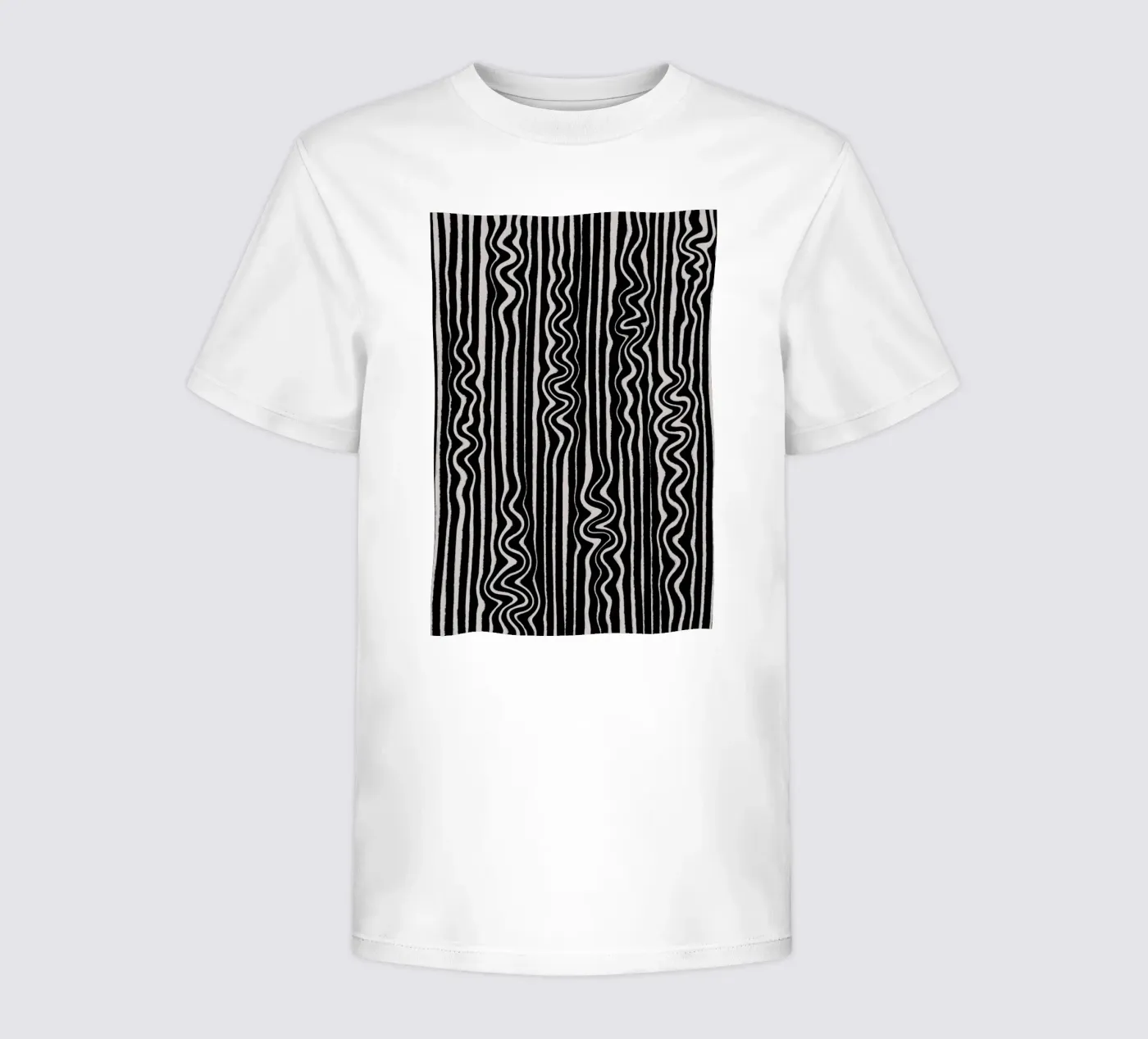 Liquid Thin Lines t-shirt bambini da treechild